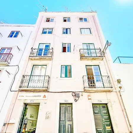 Apartman Charming 1 Bedroom In Mouraria Heart Of Historic